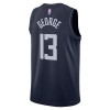 Dres Los Angeles Clippers Paul George Nike 2023-24 City Edition Navy Swingman